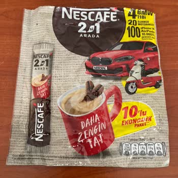 Nescafe 2si1 Arada Kampanyalı Üründen Şifre Çıkmaması