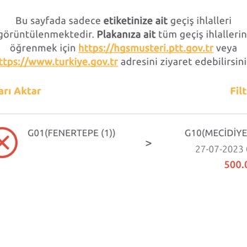 PTT Bank Bakiyem Olmasına Rağmen Alınmayan Geçiş Ücreti Sonucu Mağduriyet