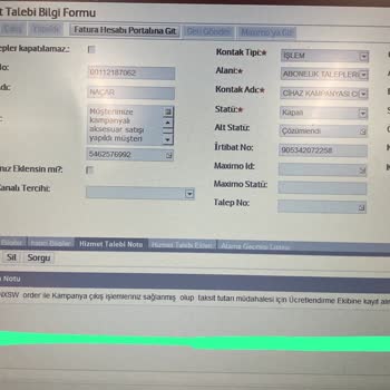 Vodafone Hat Üzerine Elektronik Satışı