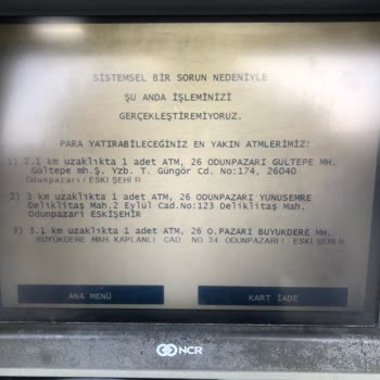QNB Finansbank ATM Para Yatırma Mağduriyeti