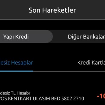 Kentkart Online Dolum Yaptım Gözükmüyor