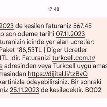 Turkcell Kullanmadığım Halde Fatura Ödetmeye Çalışıyor