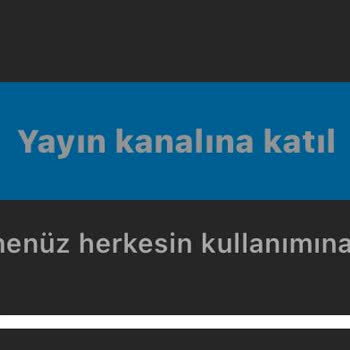 Instagram Yayın Kanalına Hesabım Katılamıyor!
