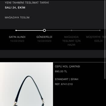 Zara Siparişim Teslim Edilmiyor