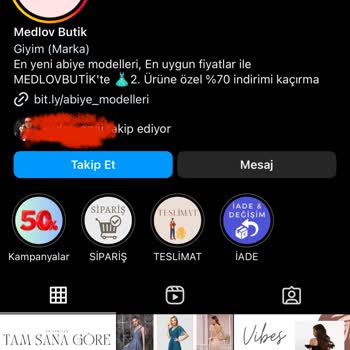 Medlov Butik Para İadesi Yapılmaması