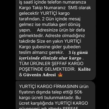 Pablo Giyim (Instagram) Ürün Değişim Konusunda