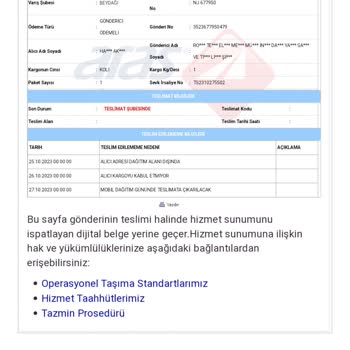 Aras Kargo 3 Gündür Dağıtımda Ama Bulunamayan Kargo.