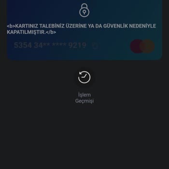 Paycell Kartım Talebim Üzerine Veya Güvenlik Nedeniyle Kapatılmıştır