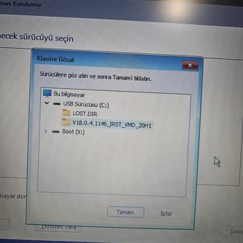 HP Bilgisayarım Sürücüleri Görmüyor