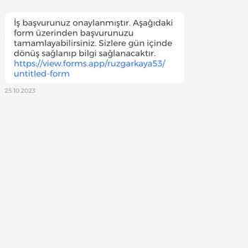 İşin Olsun Kimlik Bilgilerimi Aldı