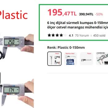 Aliexpress Teşhir Veya Kullanılmış Ürün, Açıklamada Yazıldığı Gibi Değil