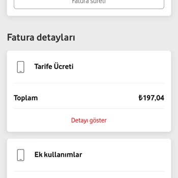 Vodafone İnternet Çekmemesi Ve Fatura Şişirilmesi