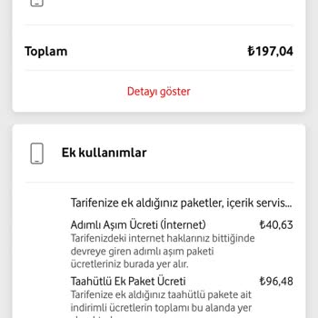 Vodafone İnternet Çekmemesi Ve Fatura Şişirilmesi