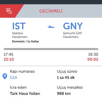 THY Uçuş Rötarı Mağduriyeti