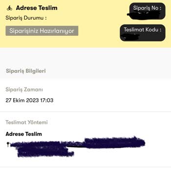 Şok Market Siparişle İlgilenmemesi