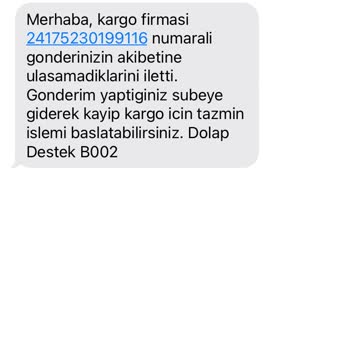 Sürat Kargo Sattığım Ürün Ankara Dağıtım Merkezinde Kayboldu