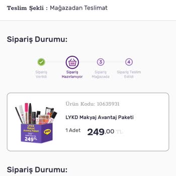 Gratis Kargom Elime Ulaşmadı