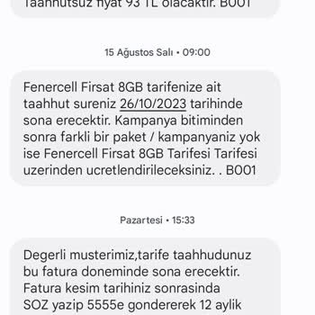 Türk Telekom Fatura Fiyat Bilgisi