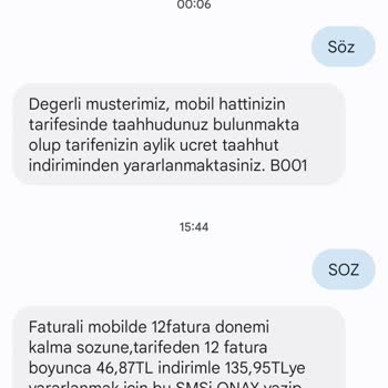Türk Telekom Fatura Fiyat Bilgisi