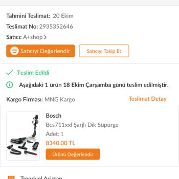 Bosch Ultimate 7 Süpürge Kırmızı Işık Yanıyor