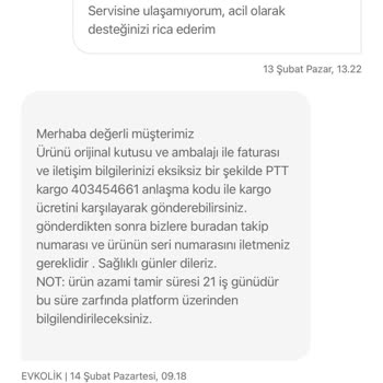 Evkolik Robot Süpürge Tamir Teslim