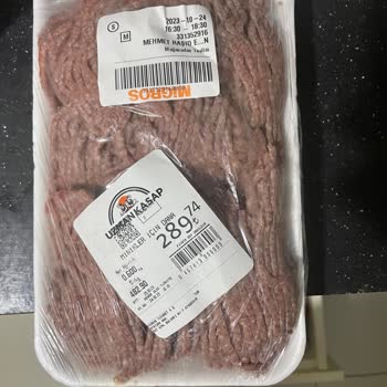 Migros Minikler İçin Kıyma Bozuk Ceset Gibi Kokuyor
