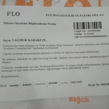 FLO Ayakkabı FLO Mağdur Etti! Nike Ayakkabım Garantiden Red Yedi!