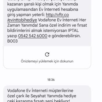 Vodafone Mesaj Engelleme İşlemine Rağmen Hala Mesaj Geliyor