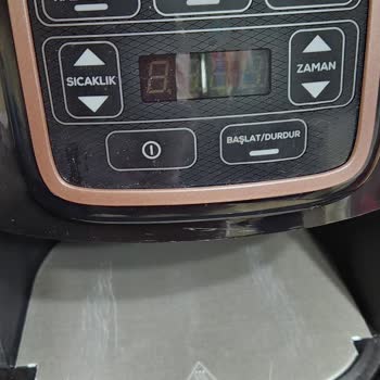 Karaca Sulu Yemek Özellikli Air Pro Cook XL 2in1 Konuşan Airfryer Sorunu