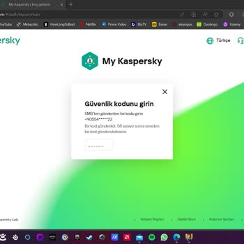My Kaspersky Hesabıma Erişemiyorum