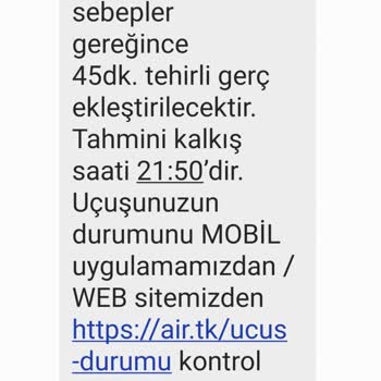 THY De Rötar Mağduriyeti