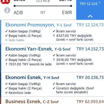 THY, Biletim Esnek Paket Olmasına Rağmen İade Yapmıyor.