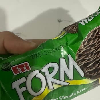 Eti Gıda Eti Form Çikolata Kaplı Bisküvi Bozuk Çıktı