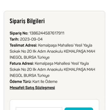 A101 Eksik Ürün Gönderdi