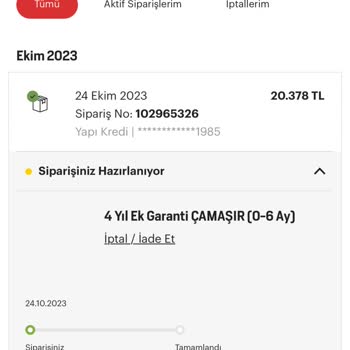 Arçelik Firmasından Alınan Ürün Çalışmadı