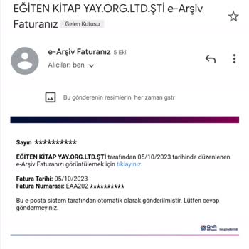 Eğiten Kitap Ücreti Ödenen Siparişin Hiçbir Şekilde Gönderilmemesi