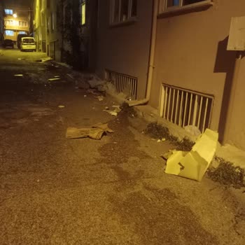 Bursa Yıldırım Belediyesi Çöp Ve Moloz Atıkları