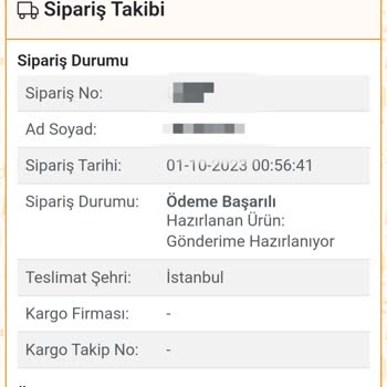 Nare Giyim Verilen Siparişler 1 Aydır Ulaşmadı