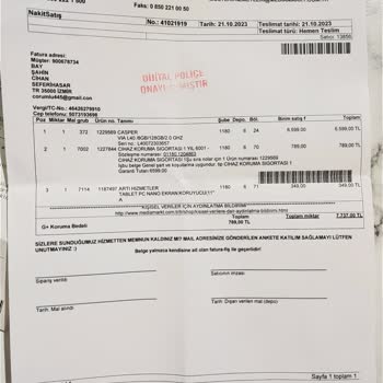 Media Markt Casper Via L40 Tablet Dokunmatik Sorunu