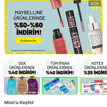 Migros Mion Kozmetik Mağazası İndirim Sorunu