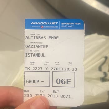 Anadolu Jet Overbooking Mağduru Uçağa Alınmadım