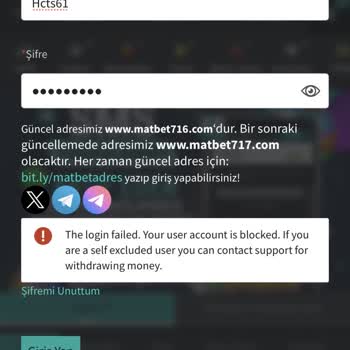 Matbet'te Yaşadığım Para Çekme Sorunu