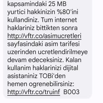 Vodafone Taahhüdünü Yerine Getirmiyor. Mağdur Ediyor.