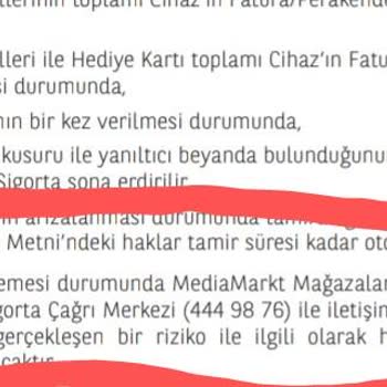 Media Markt Ek Sigorta Aldatmacası