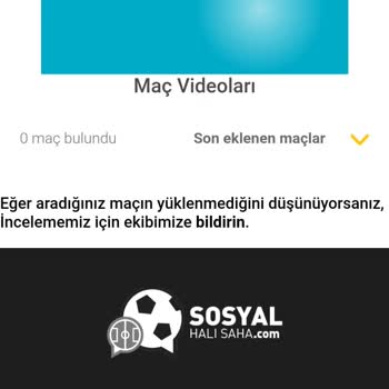 Sosyal Halı Saha Halı Saha Yayın Sorunu