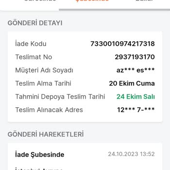 Trendyol Express Teslimat Neden Yapılmıyor.