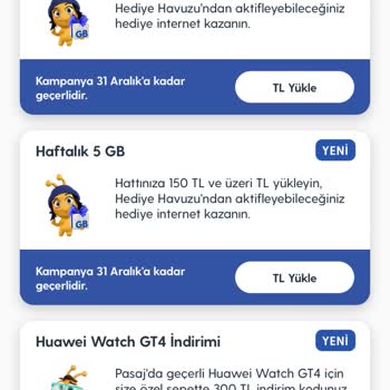 Turkcell Hediye Havuzu Kampanya