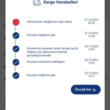 Aras Kargo Kargo Teslimatı Yapılmadı