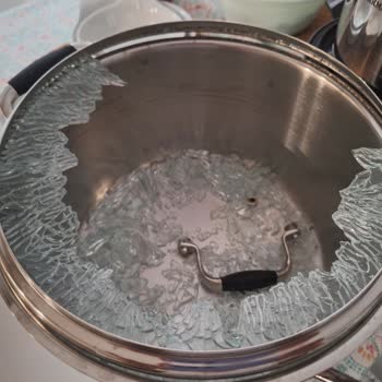 Korkmaz Mutfak Eşyaları Korkmaz Flora Çelik Tencere Kapağı Patlaması