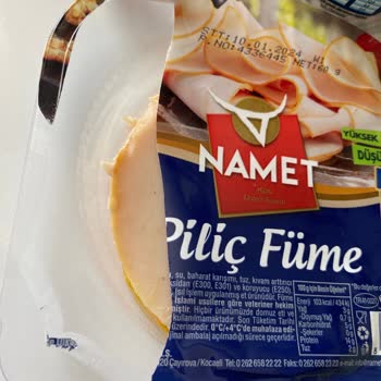 Namet Piliç Füme Paketi Açıkmış